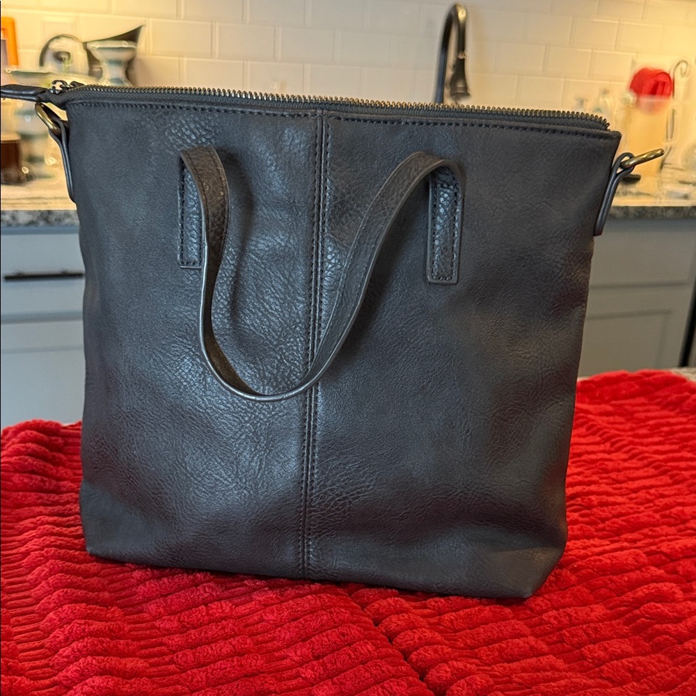 Joy Susan Black Tote Bag